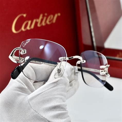 occhiali cartier rimless|Cartier.